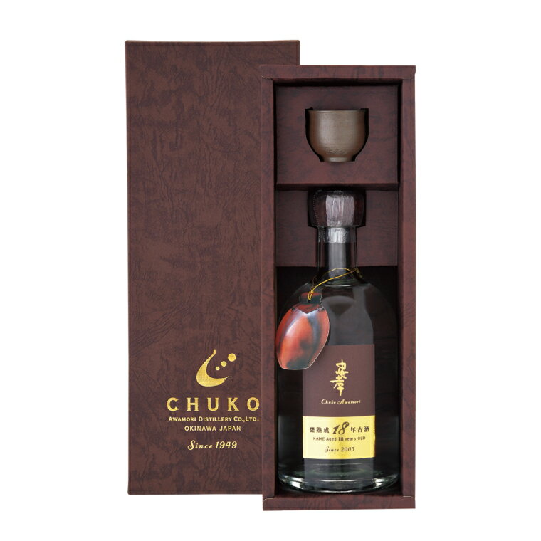 【ふるさと納税】【2024IWSC最高金賞/限定20セット】 忠孝 甕熟成18年古酒40度500ml（おちょこ付き）(BY028) サムネイル3