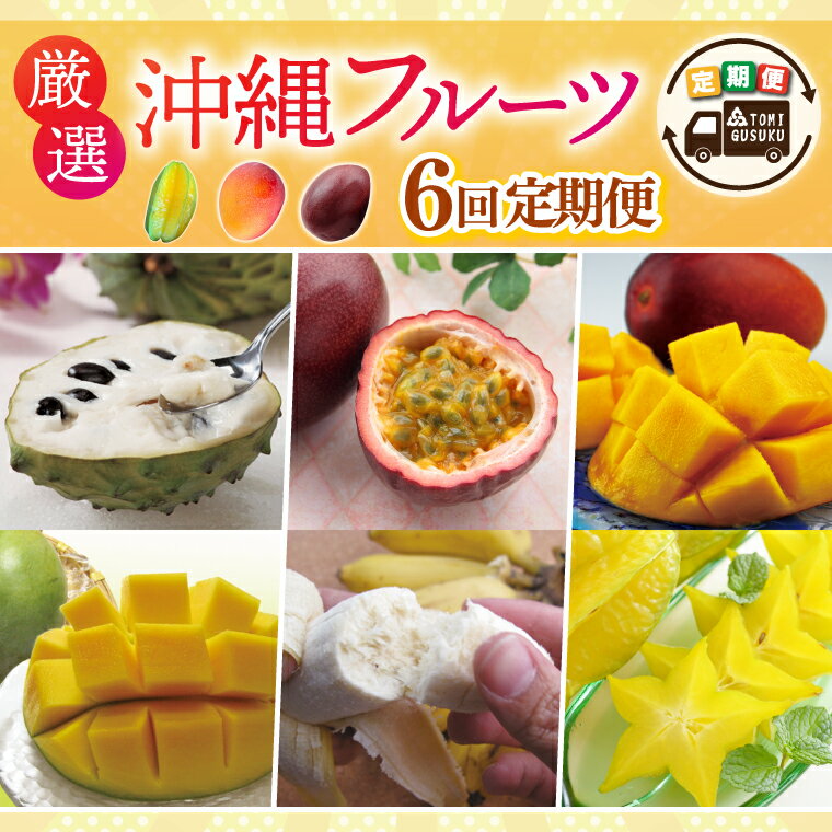 【6回定期便】厳選！沖縄フルーツ定期便（年6回）(AC024)