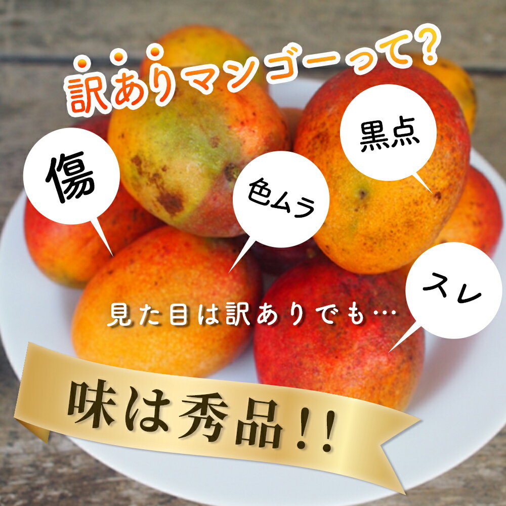 【ふるさと納税】【 先行予約 2026年発送 】ハナトフルーツ 沖縄県産 訳ありマンゴー2kg マンゴー 沖縄 うるま市 フルーツ 果物 産地直送 プレゼント 贈り物 国産 お取り寄せ 訳あり サムネイル2