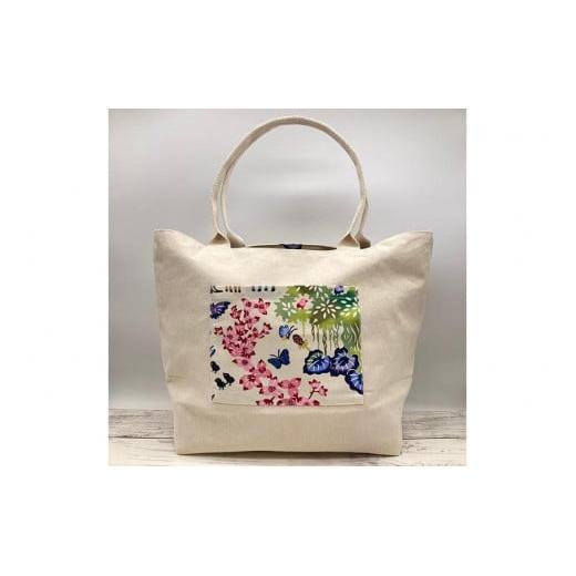 紅型デザイントートバッグ(M) 南城散歩