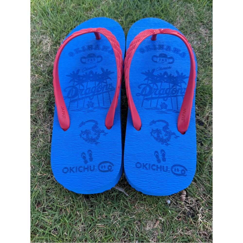 【ふるさと納税】【サイズ選択可】プロ野球コラボ島ぞうり(中日ドラゴンズ) | 沖縄 プロ野球 中日 中日ドラゴンズ ドラゴンズ 島ぞうり 旅行 美浜 トラベル キャンプ 人気 おすすめ 北谷 ちゃたん おすすめ サムネイル2