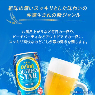 【ふるさと納税】オリオン サザンスター 350ml×24本/500ml×24本【G1674372】 - 画像3