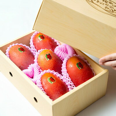 【ふるさと納税】【2026年発送・糖度15度以上保証】頑固おやじのこだわりマンゴー匠 大玉2kg(4～5玉)【配送不可地域：離島】【1675677】 サムネイル3