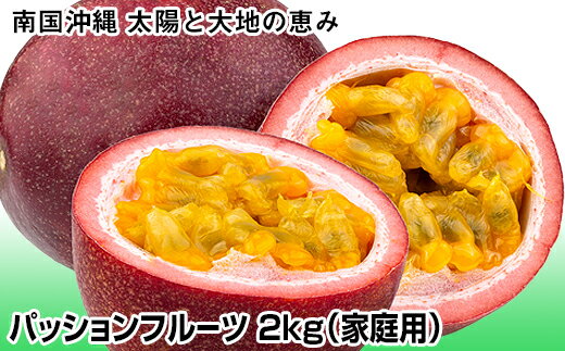 【2026年発送】パッションフルーツ2kg　家庭用