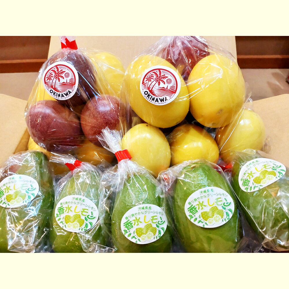 【ふるさと納税】【2026年発送】沖縄パッションフルーツ　フルーツの香り箱 サムネイル3