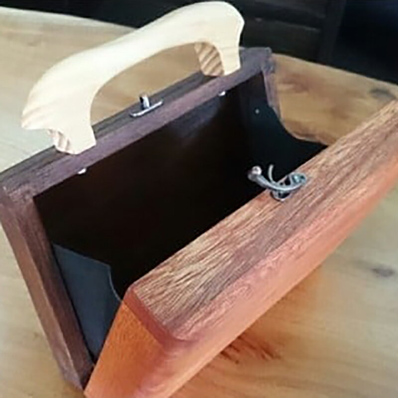 【ふるさと納税】［グレイン］琉球松と桐のバッグ - メンズ レディース 男性 女性 男女兼用 贈り物 ギフト おしゃれ ツートンカラー 木製品 人気 おすすめ 沖縄県 八重瀬町【価格改定】 サムネイル3