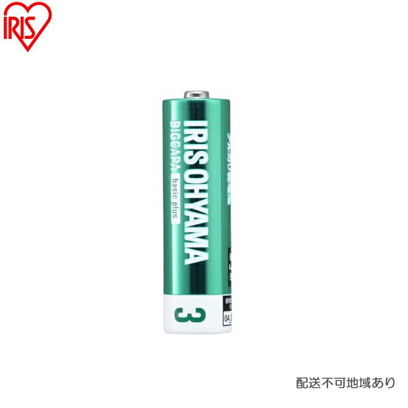 【単3×72本】乾電池 BIGCAPA basic plus アルカリ乾電池 単3形12本パック LR6Bbp/12S 乾電池 単3 12本パック 10年 防災 非常用 防災用品