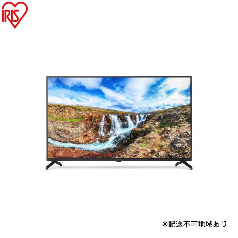 43V型 4Kスマート液晶テレビ LT-43UGX-F1 ブラック テレビ 液晶テレビ 43v 型 4K インターネット対応 スマートテレビ GoogleTV チューナー内蔵 動画配信サービス 音声検索 音声操作 Wチューナー 裏番組録画 tv 43 アイリスオーヤマ