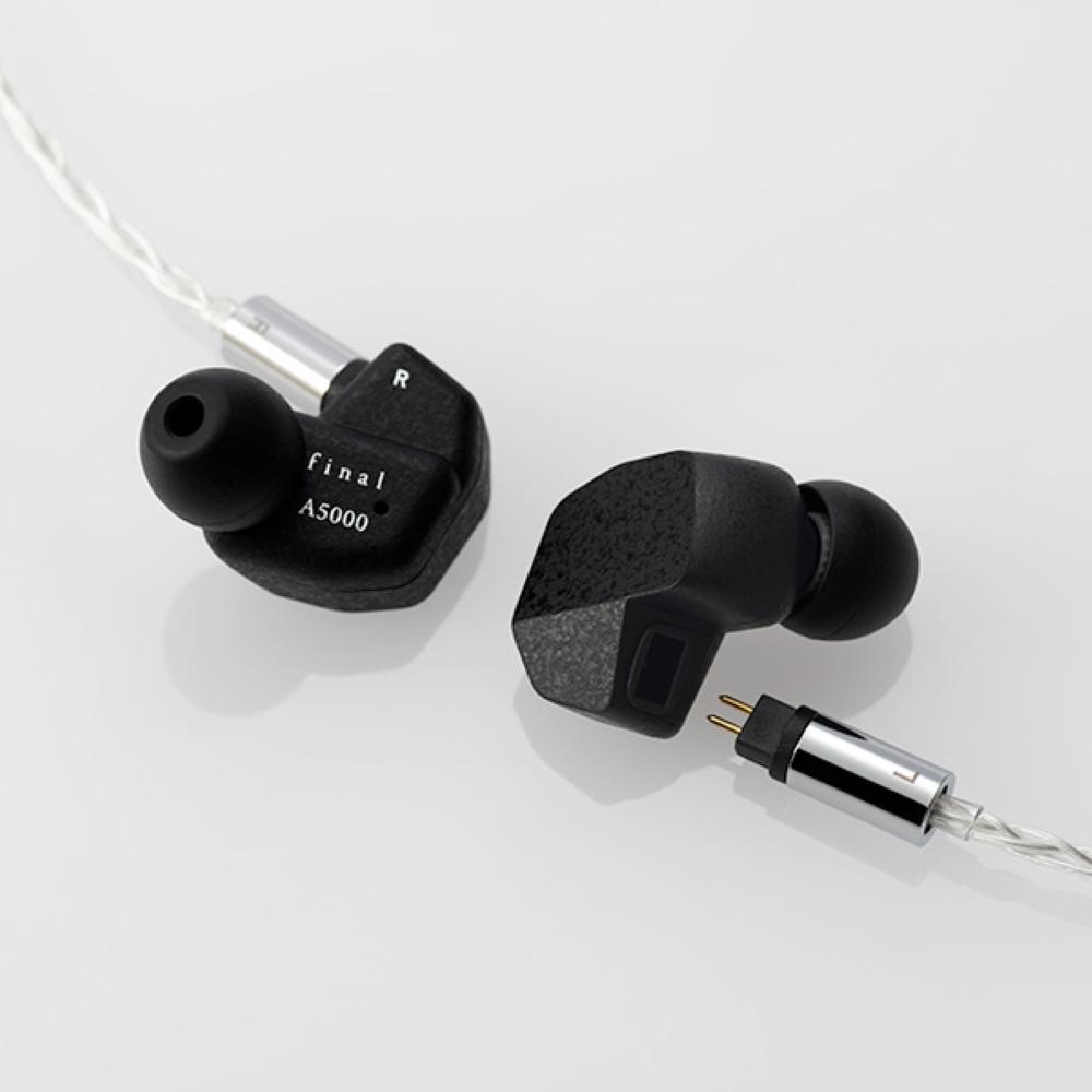 有線イヤホン final A5000 高音質 2PINソフトシルバーコートケーブル付属 | 人気 おすすめ 送料無料