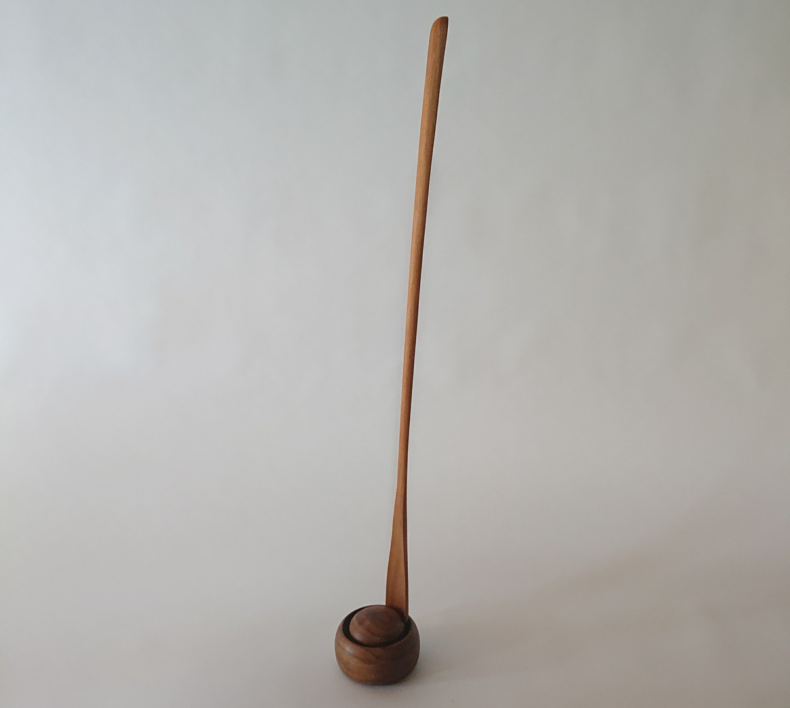 靴べら スタンド セット ウォールナット 天然木 長べら tree coat