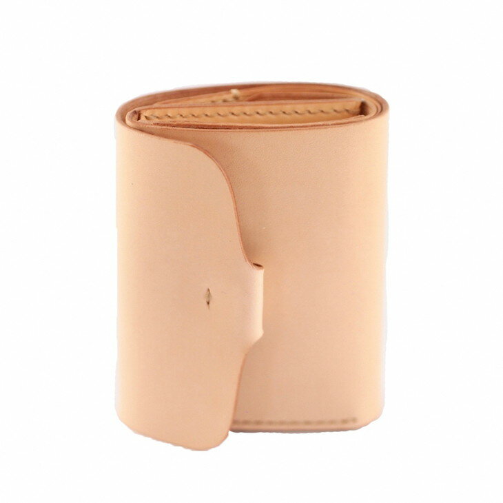 【能登半島地震復興支援】折りたたみ財布 本革 ハンドメイド 財布 石川県 七尾市