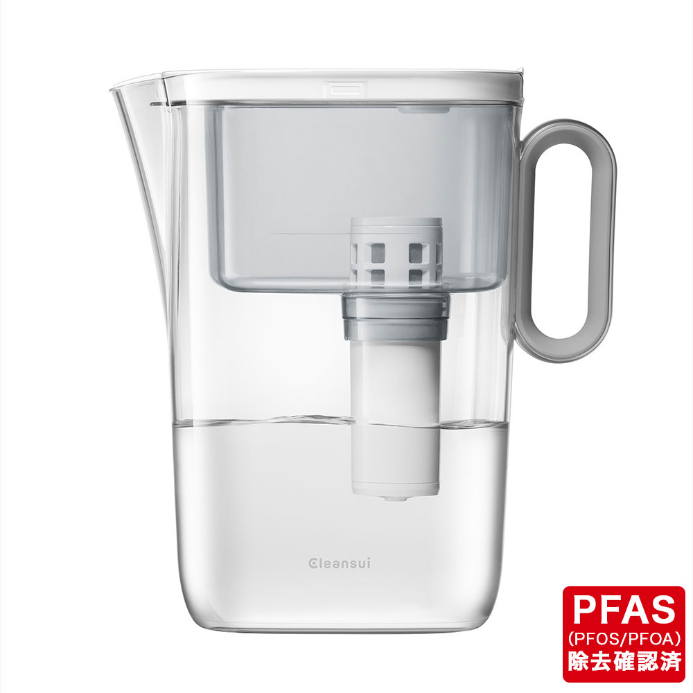 クリンスイ ポット型 浄水器 本体 CP508-GR 水 お水 家庭用 ろ過 浄水器 ポット 整水器 キッチン 新生活 おいしい水 カートリッジ付き 大容量 送料無料