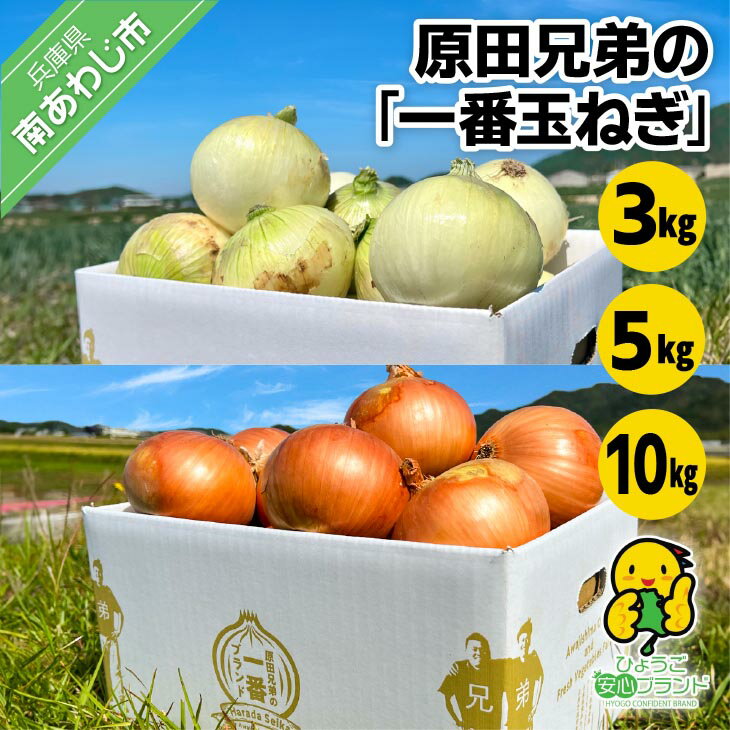 原田兄弟の一番玉ねぎ【3kg・5kg・10kg】