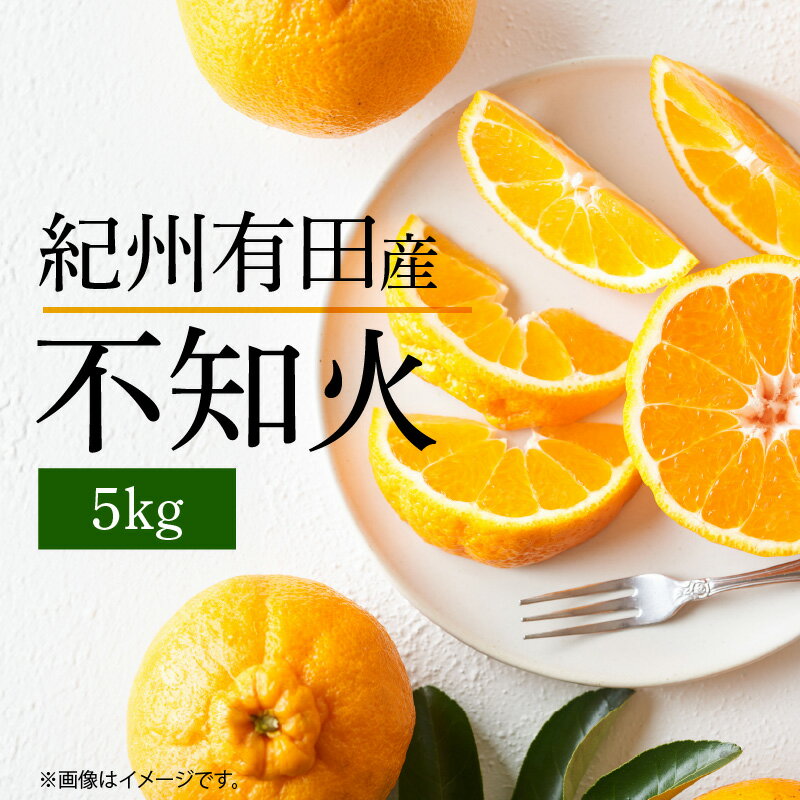 【限定】 【2026年先行予約】 不知火 5kg デコポン 柑橘の王様 甘い プリプリ ジューシー 濃厚 フルーツ 果実 果物 柑橘 紀州有田産 国産 食品 食べ物 お取り寄せ 魚鶴商店 和歌山県 湯浅町 送料無料
