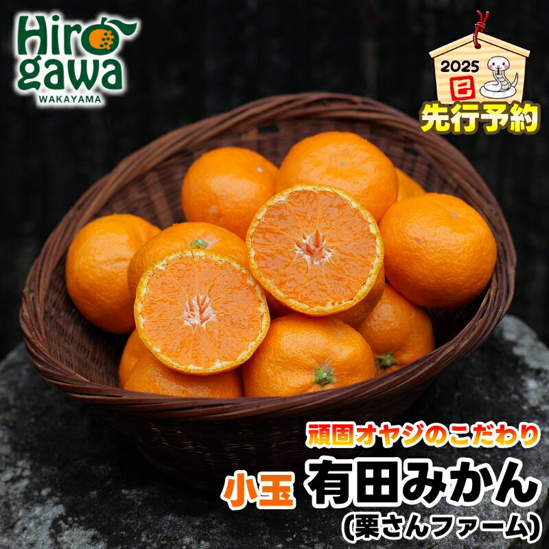 頑固オヤジの 有田 みかん 小玉 5kg / 温州みかん 有田みかん 甘い 小粒 ちっちゃい 家庭用 訳あり 和歌山 柑橘 ※11月中旬より順次発送 //mandarin