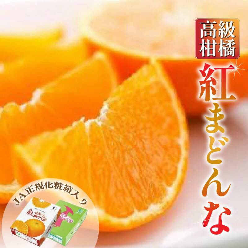 【2025年11月中旬から発送】 紅まどんな <JA正規化粧箱入り> 約3kg 愛媛 みかん 蜜柑 mikan 柑橘 高級柑橘 高級フルーツ 高級果物 果物 くだもの フルーツ お取り寄せ グルメ ギフト 期間限定 数量限定 人気 おすすめ 愛媛県 松山市