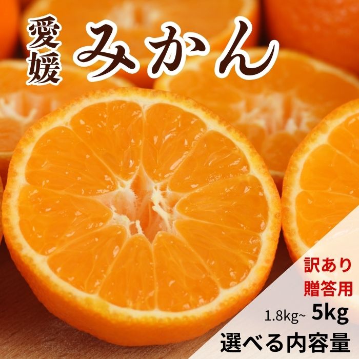 【高評価★4.30】 先行予約 期間限定 愛媛みかん 1kg 1.8kg 2.5kg 3kg 5kg 訳あり 贈答 果物 柑橘 みかん 小分け 蜜柑 フルーツ ゼリー ジュース オレンジ 甘い 糖度 不揃い 傷 愛媛 愛南町 吉本農園