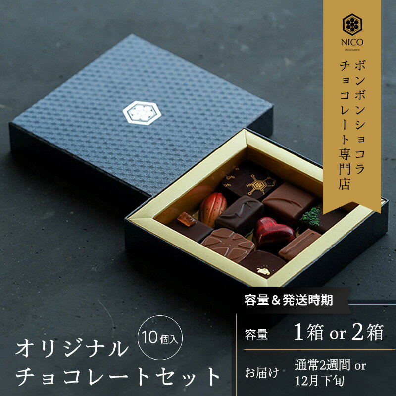 選べる ボンボンショコラ10種アソート/NICOchocolaterie チョコレート チョコレート専門店 ボンボンショコラ スイーツ お菓子 贈答用 ギフト お取り寄せ 福岡県 小郡市