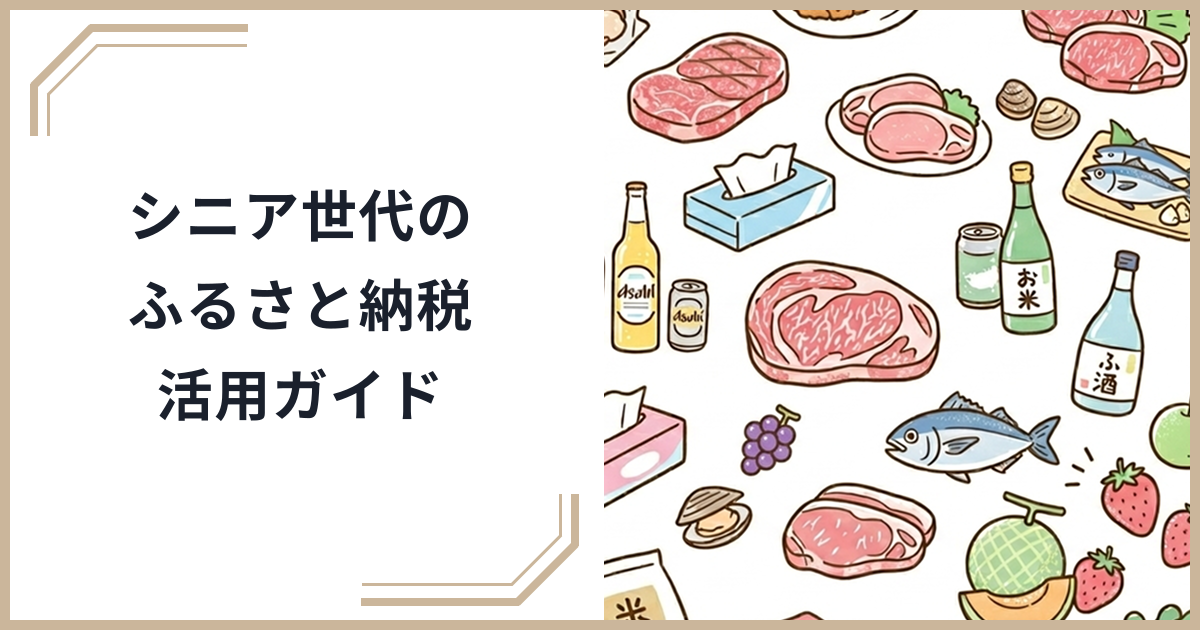 60代・シニア世代のふるさと納税完全ガイド｜退職前後の控除額変化と賢い活用タイミングのサムネイル