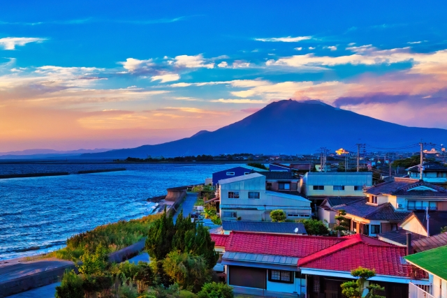 鹿児島県の地図